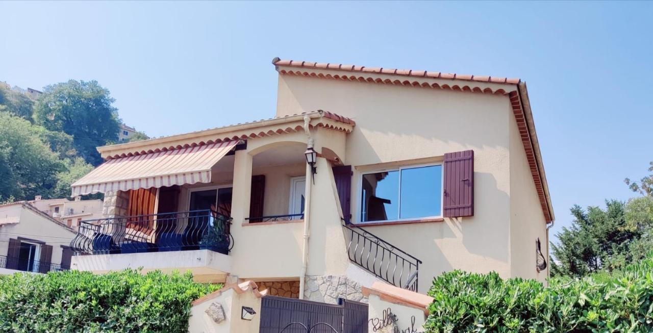 La Villa Castel - Haut De Villa - Parkings- 3 Chambres - 8 Couchages - Jardin - Barbecue Кань-сюр-Мер Экстерьер фото